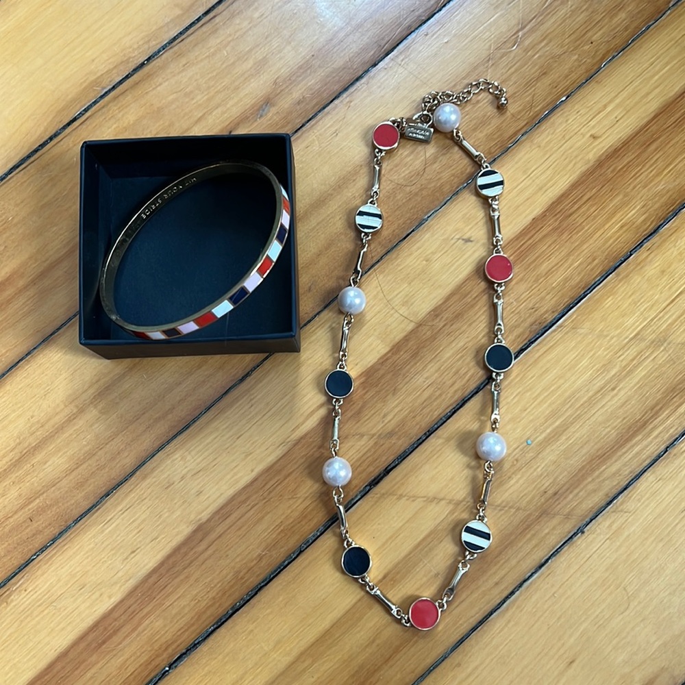 Kate Spade Nautical Bracelet and Necklace Set